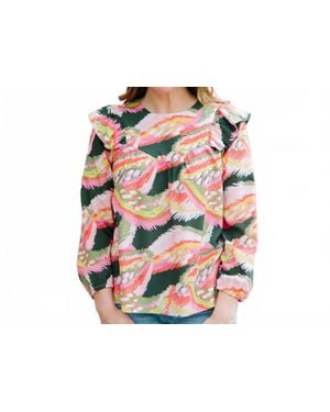 Michelle Mcdowell Wild Wonder Top - Multicolor
