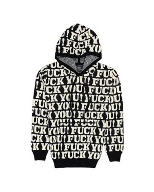 One In A Million Exclamation Pullover Sweater Hoodie - Black
