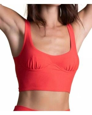Montce Kaia Sport Tank Top - Red