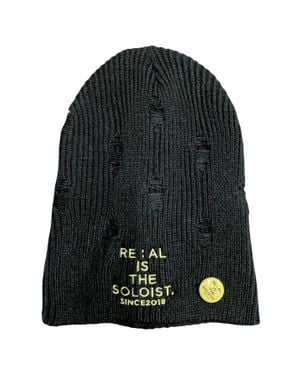 THE SOLOIST X RE:AL Straight Knit Beanie - Green