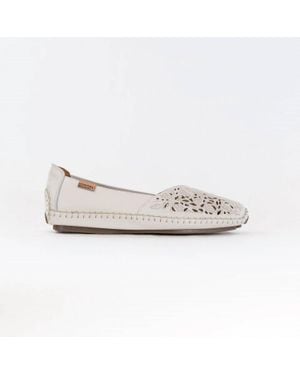 Pikolinos Jerez Slip-On Moccasins - White
