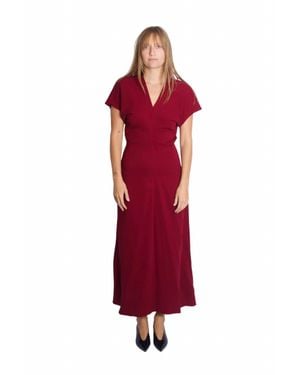 Anine Bing Zadig Maxi Dress - Red