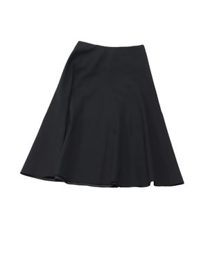 Theory Panel Skirt - Black