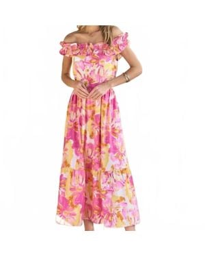 Hailey & Co On Island Time Dress - Pink
