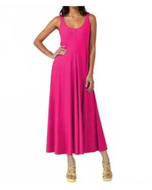 INDIES Lara Maxi Tank Dress - Pink