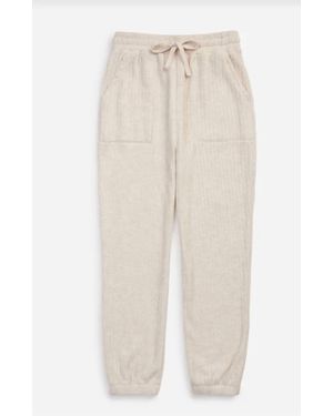 Splendid Girl's Lounge Pull-On Jogger - Natural