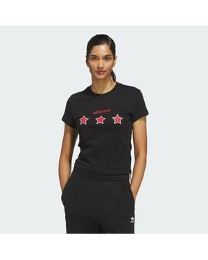 adidas Archive Graphic Slim Tee - Black