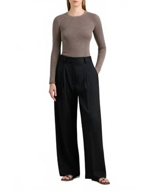 A.Emery Goddard Wide Leg Pants - Black