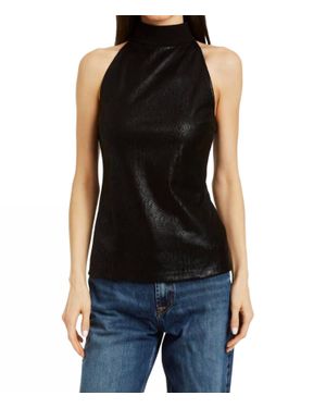 Drew Pierson Sleeveless Mock Top - Black