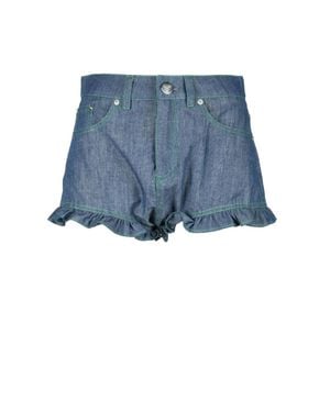 Vivetta Cotton Shorts - Blue