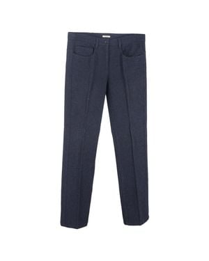 Miu Miu Cropped Pants - Blue