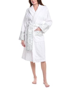 Versace I Heart Baroque Bademantel - White