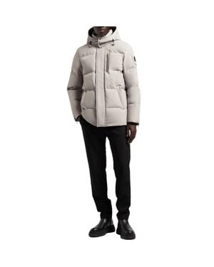 Moose Knuckles Cloud Shearling 3Q Jacket - White