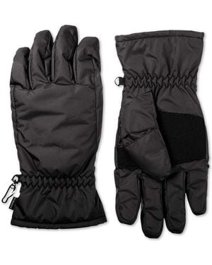 Isotoner Cold Weather Waterproof Winter Gloves L - Black