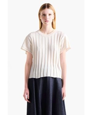Altuzarra Zadie Silk Sweater - White