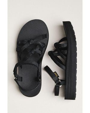Teva Midform Kena Slim Sandals - Black