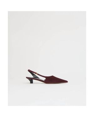 Mansur Gavriel Anna Slingback Heels - White