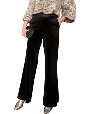 Traffic People Corduroy Clan Trouser Pants - Black