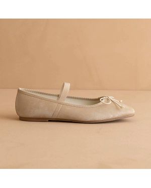 Oasis Society Studio Ballet Flat - Natural