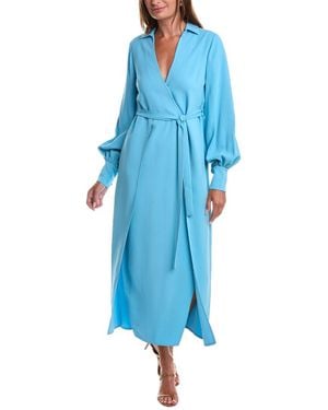 Alexis Shey Midi Dress - Blue