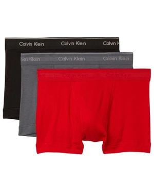 Calvin Klein Underwear Cotton Classic Boxer Brief 3-Pack Gbo3550 - Red