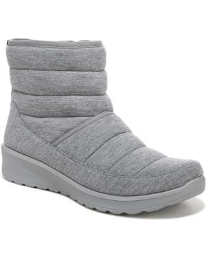Bzees Glacier I1741F1-020 Round Toe Ankle Boots Pull On Jobb1330 - Gray