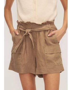 Melissa Nepton Spencer Cuffed Short - Brown