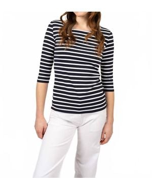 Saint James Garde Côte Anti-Uv Shirt - Blue