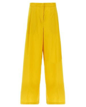 Yellow Fabiana Filippi Pants for Women | Lyst