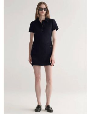 A.L.C. Marcie Cotton Mini Dress - Blue