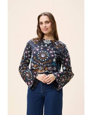 Cleobella Leela Top - Blue