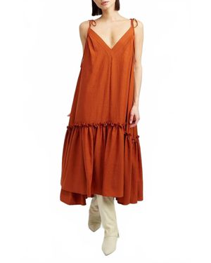 En Saison Itzel Tiered Midi Dress