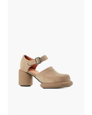 All Black Mod Jane Shoes - Gray