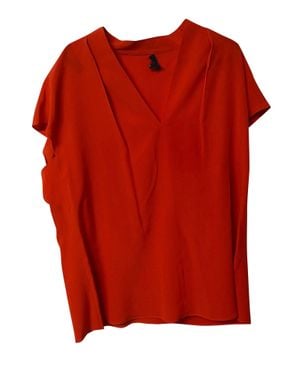 ESCADA Checkered Pantsuit Set With Blouse