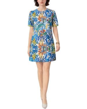 BRC By BURRYCO Short Sleeve Mini Dress - Blue