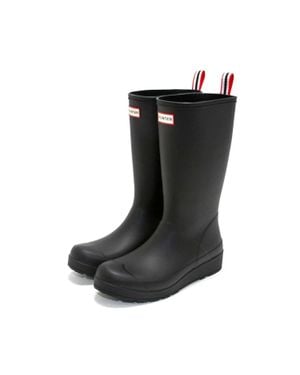HUNTER Original Tall Play Boots - Black