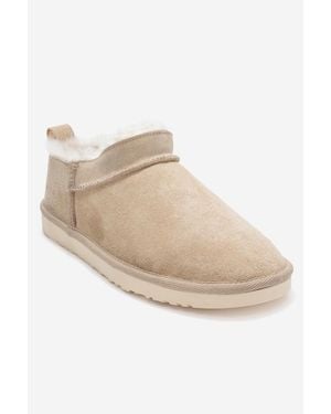 Forever & Always Shoes Yukon Leather Ankle Boot - Natural