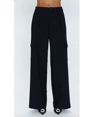 Pistola Brynn High Rise Relaxed Cargo Pants - Blue