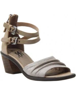 Otbt Boarder Heeled Sandal - Metallic