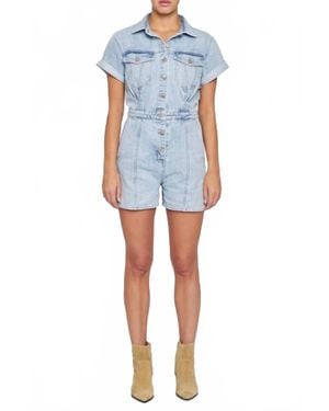 DAZE Topanga Romper - Blue