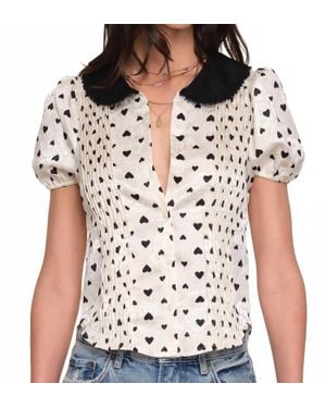 Heartloom Mindi Blouse - Black