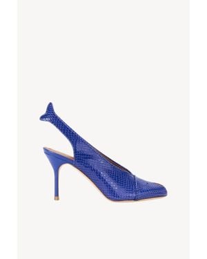 STAUD Cleo Fish Heel - Blue
