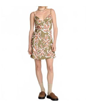Volcom Psychonic Mini Dress - Natural