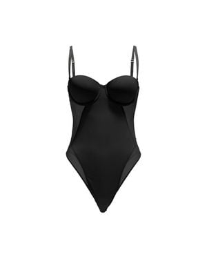 Wolford Microfibre Light Shape Body - Black