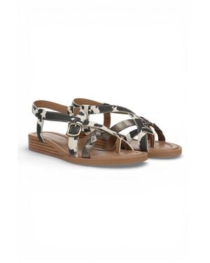 Blowfish Micro Wedge Strappy Sandals - Multicolor