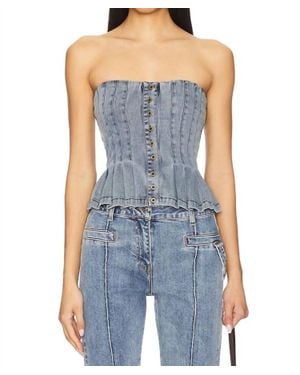 Heartloom Juliet Top - Blue