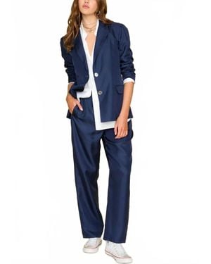 Xirena Wells Straight Leg Pants - Blue