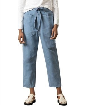 Lilla P Tapered Pant - Blue