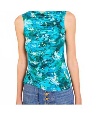 Ulla Johnson Medea Sleeveless Top - Blue