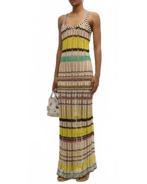 Zankov Pre-Loved Libania Knit Maxi Dress - Multicolor